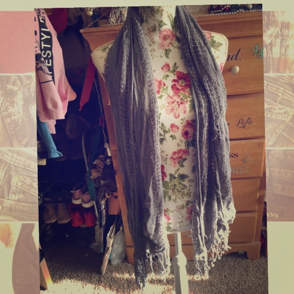 Grey Scarf